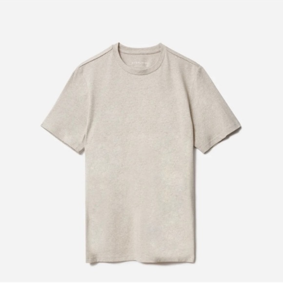 Everlane. The Premium-Weight Crew | Uniform Heather Oatmeal. Size Medium NWT - Picture 1 of 4
